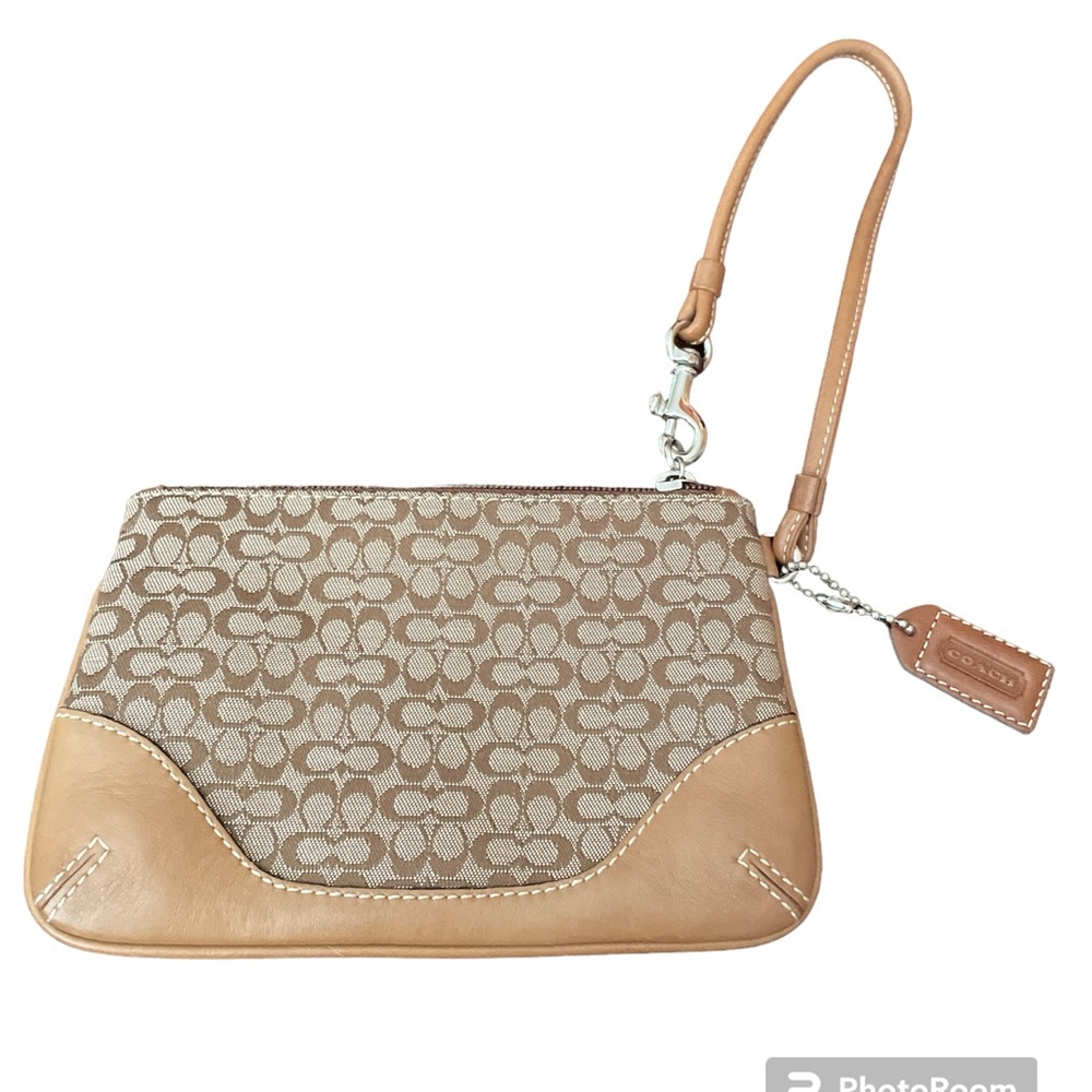 Coach Wristlet with strap